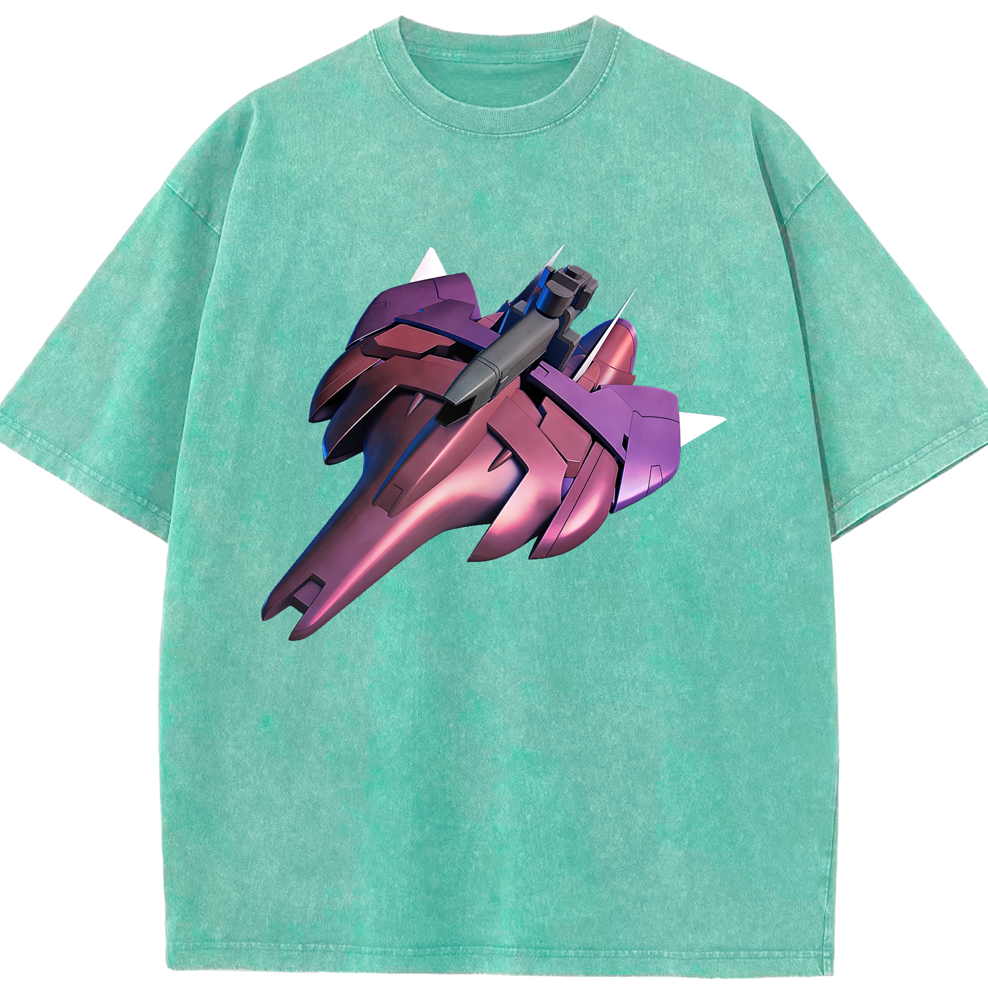 （画像用） 機動戦士ガンダム Mobile Suit Gundam 綿100% ヴィンテージ風 半袖Tシャツ（フロントプリント）